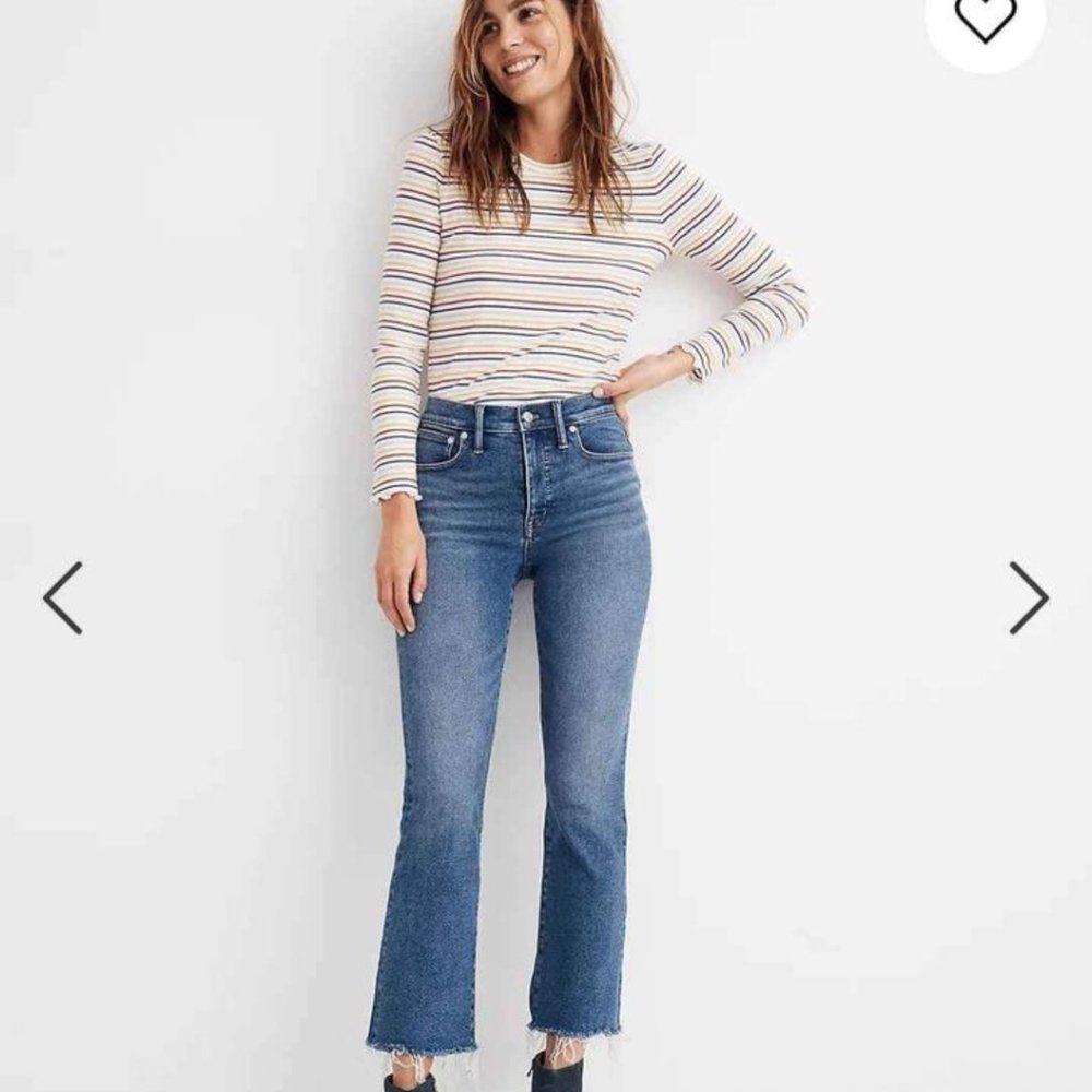 Madewell Cali Demi Boot jeans